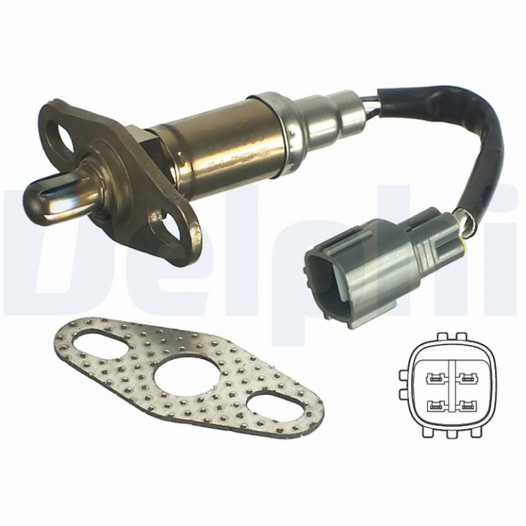 DELPHI Sonda Lambda ES11112-12B1 pentru TOYOTA COROLLA combi (_E11_) 1997 1998 1999 2000