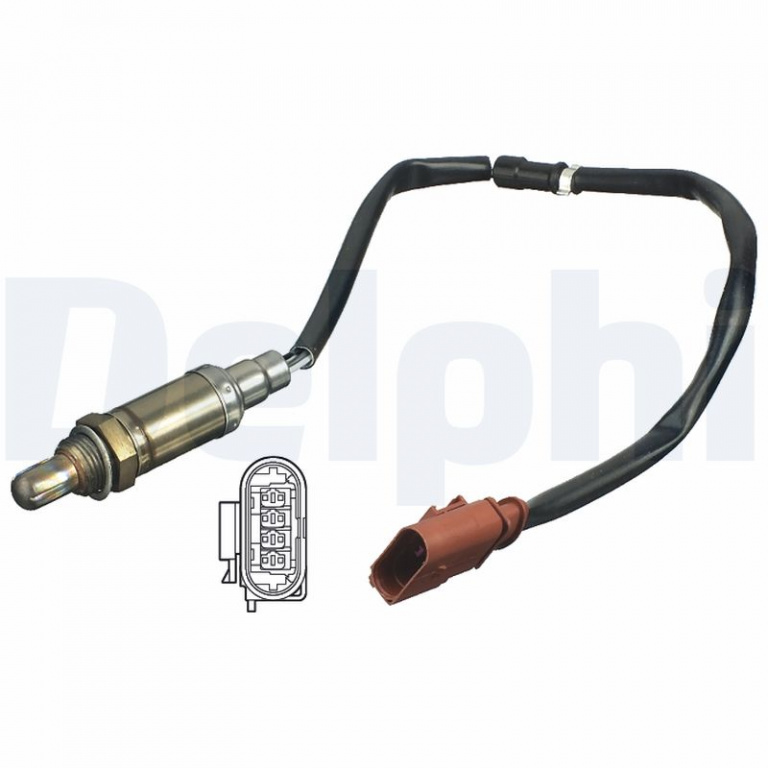 DELPHI Sonda Lambda ES11118-12B1 se potriveste la SKODA FABIA II (542) 2007 2008 2009 2010 2011 2012 2013 2014