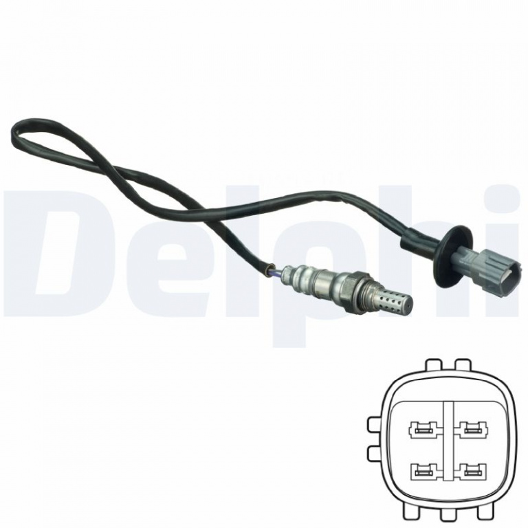 DELPHI Sonda Lambda ES20224-12B1 pentru LEXUS LS (_F4_) 2006 2007 2008 2009 2010 2011 2012 2013 2014 2015 2016 2017