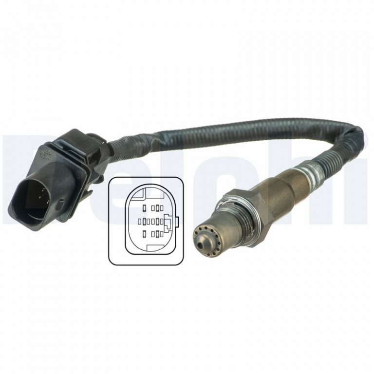 DELPHI Sonda Lambda ES20540-12B1 la CITROEN C4 cup