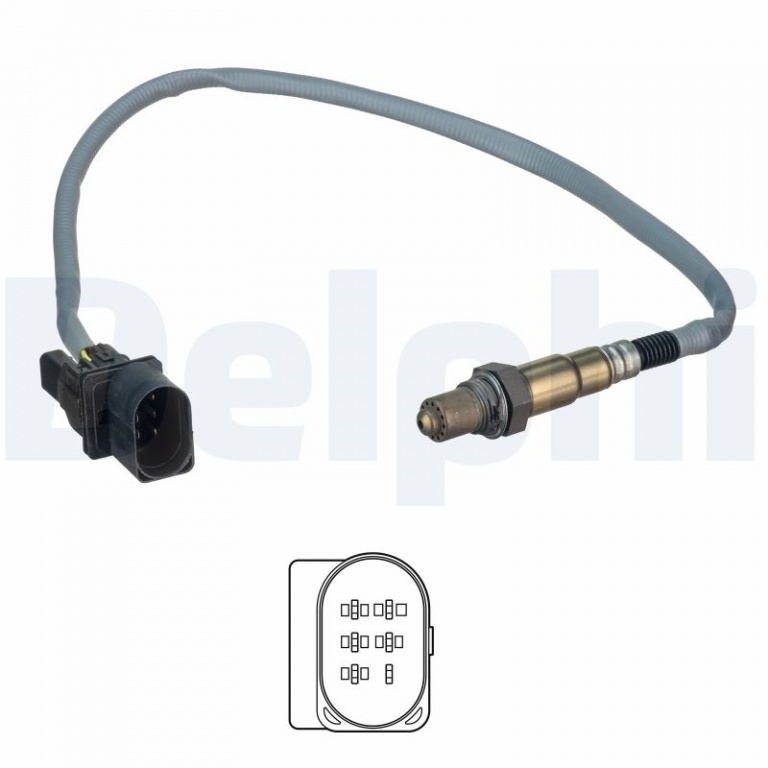 DELPHI Sonda Lambda ES20549-12B1 model BMW 7 (E65, E66, E67) 2001 2002 2003 2004 2005