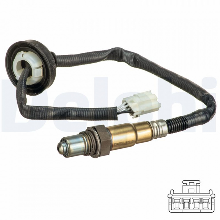 DELPHI Sonda Lambda ES20644-12B1 pentru SMART FORFOUR (454) 2004 2005 2006