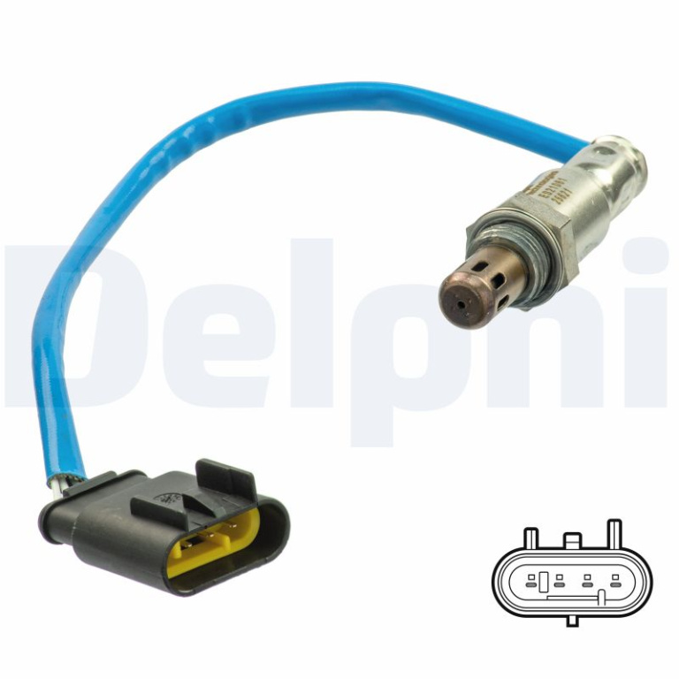 DELPHI Sonda Lambda ES21061-12B1 se potriveste la FIAT LINEA (323_, 110_) 2007 2008 2009 2010 2011 2012
