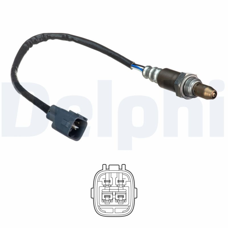 DELPHI Sonda Lambda ES21138-12B1 model TOYOTA COROLLA limuzina (_E18_, ZRE1_) 2013 2014 2015 2016 2017 2018 2019