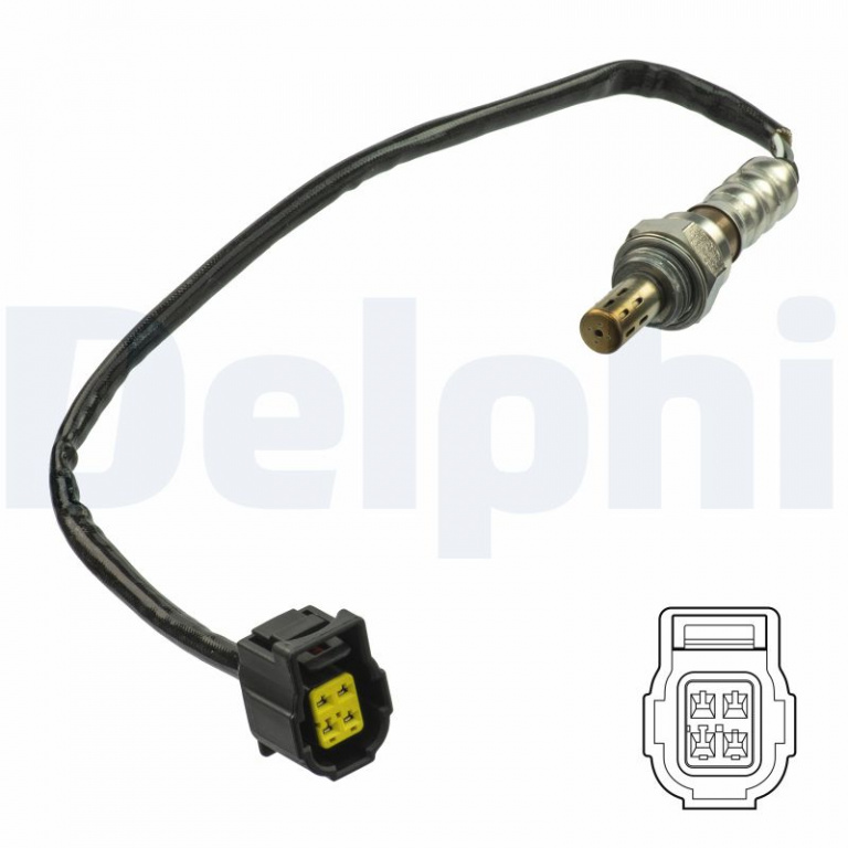 DELPHI Sonda Lambda ES21151-12B1 se potriveste la SMART FORTWO cupe (451) 2007 2008 2009 2010 2011 2012 2013 2014 2015