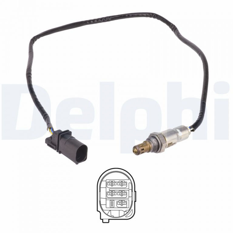 DELPHI Sonda Lambda ES21182-12B1 la masina AUDI A4 Allroad B9 (8WH, 8WJ) 2016 2017 2018 2019 2020 2021