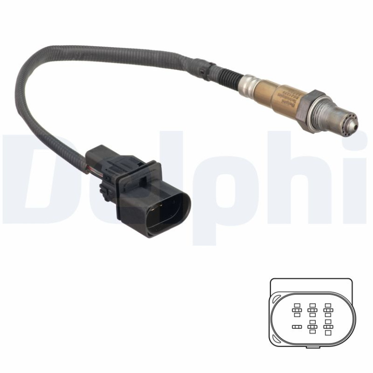 DELPHI Sonda Lambda ES21239-12B1 model BMW X3 (E83) 2005 2006 2007 2008 2009 2010 2011