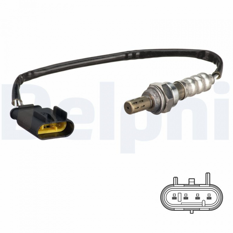 DELPHI Sonda Lambda ES21240-12B1 la masina FORD KA (RU8) 2008 2009 2010 2011 2012 2013 2014 2015 2016