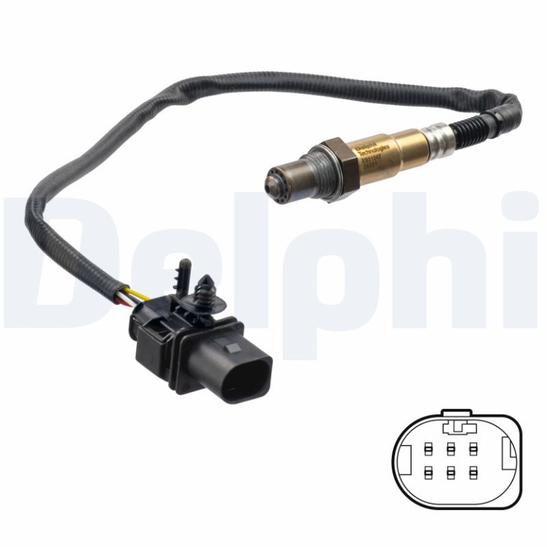 DELPHI Sonda Lambda ES21247-12B1 se potriveste la FIAT LINEA (323_, 110_) 2009 2010 2011 2012 2013 2014