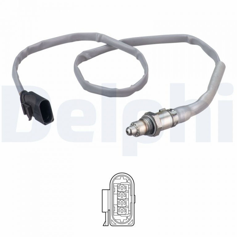 DELPHI Sonda Lambda ES21272-12B1 pentru SKODA OCTAVIA IV Combi (NX5, PV5) 2020 2021 2022 2023 2024 2025