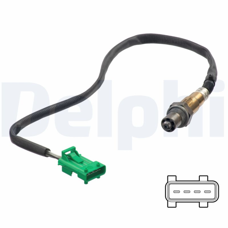 DELPHI Sonda Lambda ES21316-12B1 model PEUGEOT 3008 SUV (MC_, MR_, MJ_, M4_) 2016 2017 2018 2019 2020 2021 2022