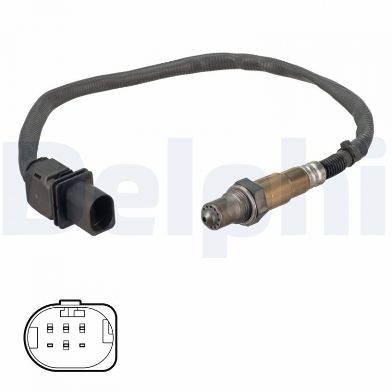 DELPHI Sonda Lambda ES21332-12B1 pentru OPEL VIVARO A caroserie (X83) 2006 2007 2008 2009 2010 2011 2012 2013 2014