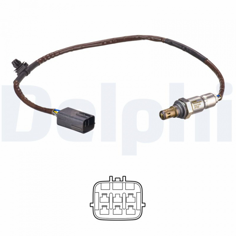 DELPHI Sonda Lambda ES21338-12B1 model MAZDA 2 hatchback (DL, DJ) 2014 2015 2016 2017 2018 2019