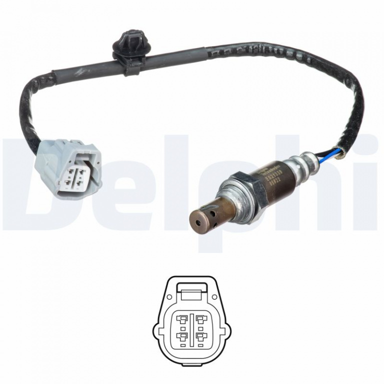 DELPHI Sonda Lambda ES21339-12B1 pentru masina MAZDA 2 hatchback (DL, DJ) 2014 2015 2016 2017 2018 2019