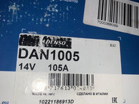 DENSO DAN1005 14V, 105A ALFA-ROMEO /FIAT /LANCIA /FORD