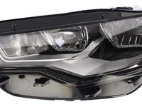 Depo far stanga cu halogen fundal negru pt audi a6 4g 2011-