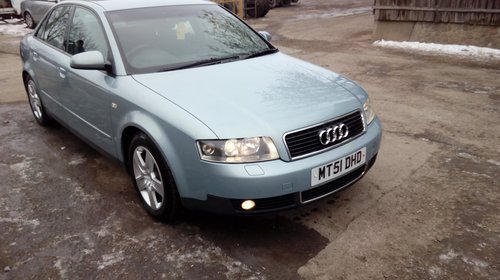 Dezmembram Audi A4 B6,cutie manuala,1.8 TURBO,tip motor AVJ,110 KW,150 CP,AN 2002