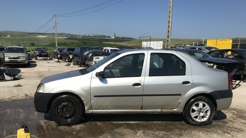 Dezmembram dacia logan clima 1,6 benzina anul 2005 tip motor k7M-f7