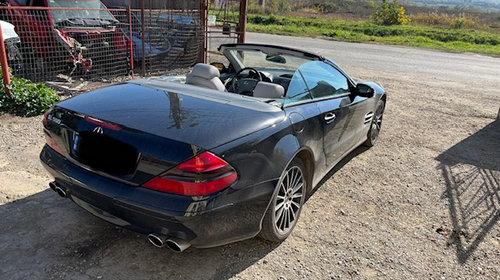 Dezmembram Mercedes-Benz SL-Class R230 [2001 - 2006] Roadster 2-usi SL 500 5G-Tronic (306 hp) SL 500 V8,306cp automat,Cabrio culoare neagra 197 (OBSIDIANSCHWARZ - METALLICLACK)