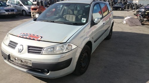 Dezmembram Renault Megane 2, motor 1.5 DCI, tip K9K, 80CP, fabricatie 2004