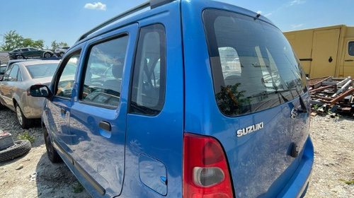 Dezmembram Suzuki Wagon R+, 2004, Albastru, 1.3 benzina, 4x4, Cod motor: M13A
