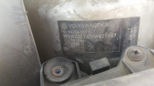 Dezmembram Volkswagen Golf 4 Variant 2000 1.9 SDI Diesel Cod motor AQM 68CP/50KW