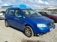 Dezmembram Volkswagen Touran 2003 1.9 TDI.