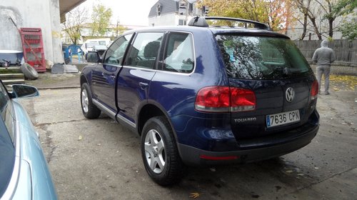 Dezmembram vw touareg 2,5 tdi,motor BAC,MANUAL,6 TREPTE,7l, DIN 2004