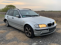 Dezmembrari BMW E46 318i 2005 motor cutie diferential faruri capota bara fata argintiu dezmembrari