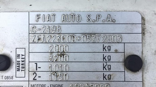 Dezmembrari Fiat Doblo 1.3 Multijet 2007