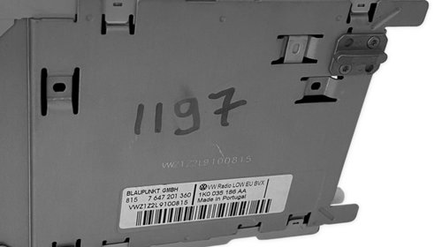 Dezmembrari Radio CD Oe Volkswagen Jetta 3 2005-2010 1K0035186AA (1197)