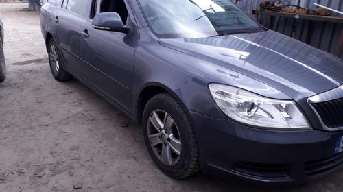 Dezmembrari Skoda Octavia 2 facelift combi, 2009, 1.9tdi BXE, culoare 9153 gri antracit