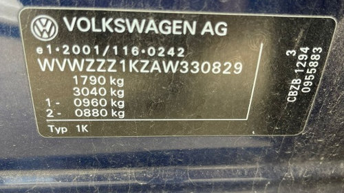 Dezmembrari VW Golf 6 / 1.2 TSI / CBZB