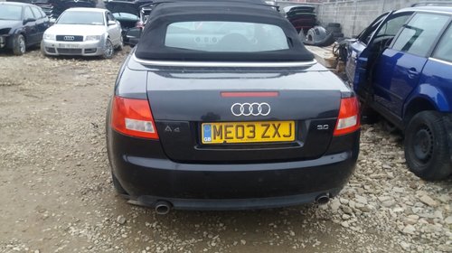 Dezmembrez Audi A 4 cabrio 2003