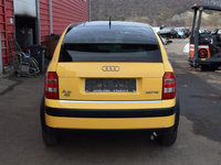 Dezmembrez Audi A2 1.6 FSI 81 KW 2003 BAD galben LY1C cod cutie GSK 565