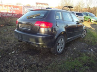 Dezmembrez Audi A3 2.0 5 usi an 2006 volan stanga motor cutie piese