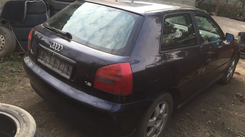 Dezmembrez Audi A3 8L 1.6i 8V AKL 74KW 101CP Fabricatie 2000 Functional Neavariat 1595 cm3 - Poze Reale !