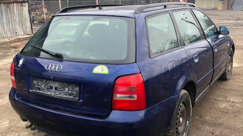 Dezmembrez Audi A4 ,an 2000, albastru 1.9,tdi tip AVG