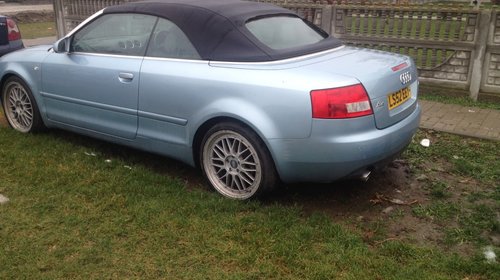 Dezmembrez audi a4 b6 cabrio 2.4 benzina