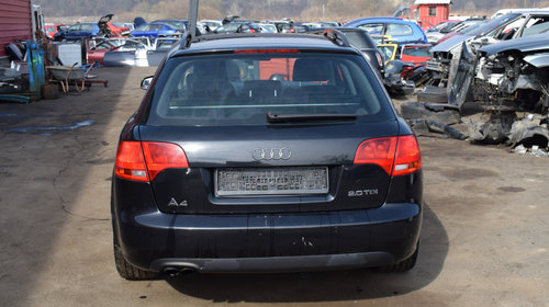 Dezmembrez Audi A4 B7 2.0 TDI BRE 2007 negru LZ9Y cod cutie viteze HCF 563