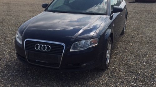 Dezmembrez Audi A4 B7 2007 negru,motor 2,0tdi tip BLB, cutie automata