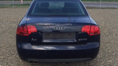 Dezmembrez Audi A4 B7 2007 negru,motor 2,0tdi tip BLB, cutie automata