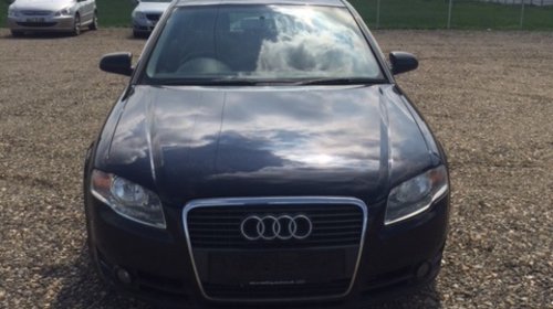 Dezmembrez Audi A4 B7 2007 negru,motor 2,0tdi tip BLB, cutie automata