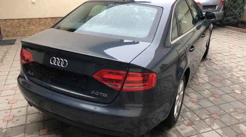 Dezmembrez audi a4 b8 2008 2.0 tdi motor tip CAGA euro 4plus cutie viteze manuala 6+1t tip jjg culoare LZ7H