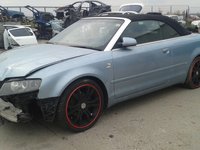 Dezmembrez Audi A4 Cabrio din 2004, 2.4 benzina tip BDV