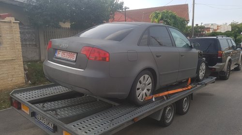 Dezmembrez Audi A4 fabricatie 2007 motor 2.0 BPW 140cp