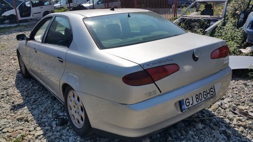 Dezmembrez autoturism marca Alfa Romeo 166, an fabricatie 2000, motor de 2.4 JTD, culoare GRI, 4 usi.