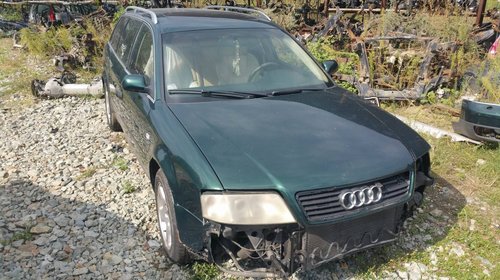 Dezmembrez autoturism marca Audi A6, an fabricatie 2000, motor 2.5 D, culoare Verde, 4 usi.