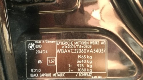 Dezmembrez Bmw E90 320d 163HP Automatic M47