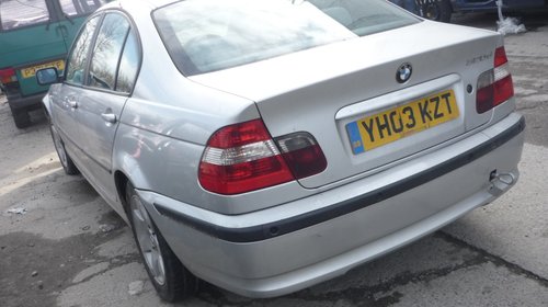 Dezmembrez BMW seria 3 E46 320d, 150cp, FL, an 2003, titansilber